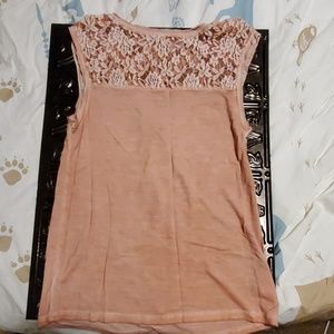 Lace tank
